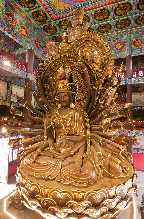Avalokitesvara Guanyin #1 Photograph by Pengpeng