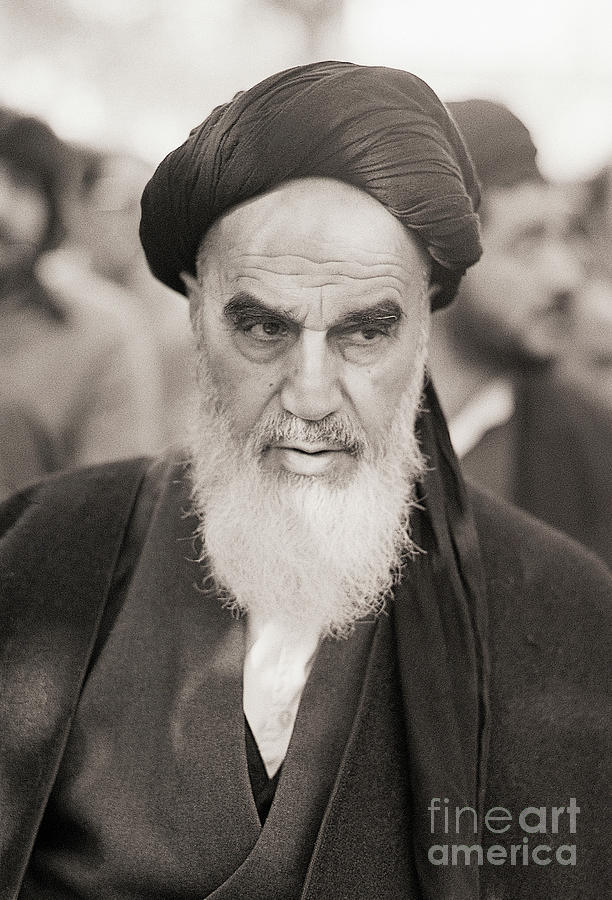 Ayatollah Khomeini #1 Photograph by Bettmann
