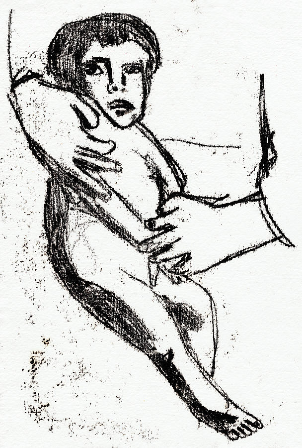 Baby #1 Drawing by Edgeworth Johnstone
