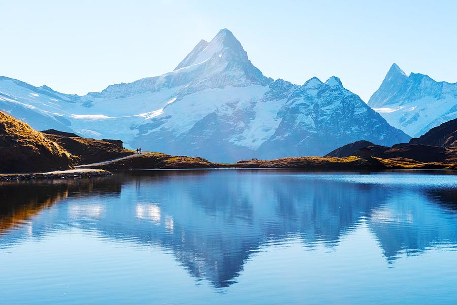 Bachalpsee Lake In Swiss Alps Photograph by Ivan Kmit - Fine Art America