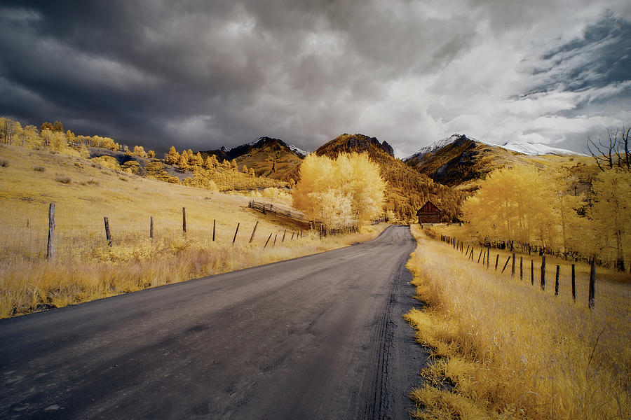 Back Road in Colorado #1 Photograph by Jon Glaser