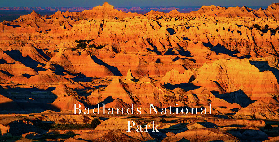 Badlands National Park #1 Photograph by Aaron Geraud