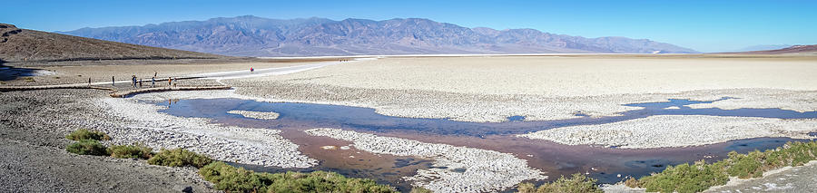 Badwater Basin Death Valley National Park California #1 Photograph by Alex Grichenko