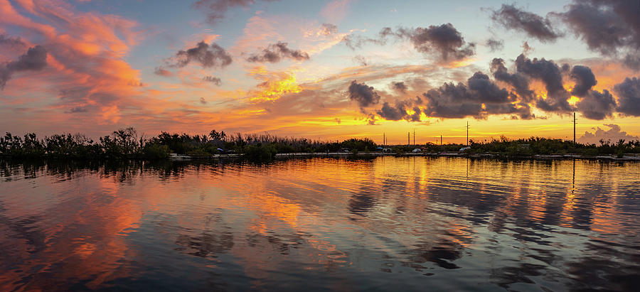 Bahia Honda Sunrise #1 Photograph by David Hart