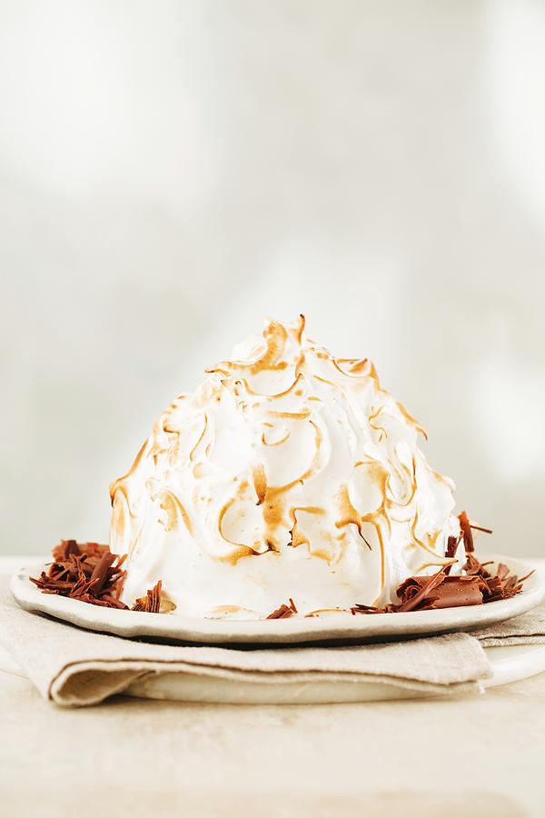 Baked Alaska With Chocolate #1 Photograph by Tracey Kusiewicz
