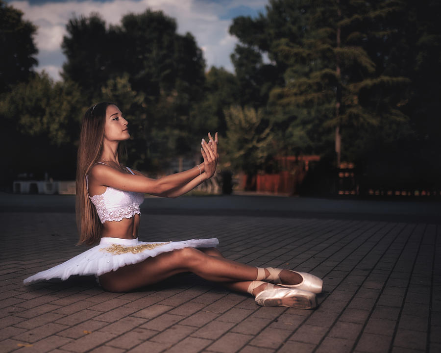 Ballerina #1 Photograph by Vasil Nanev