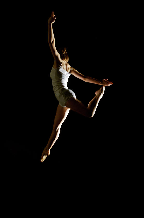 Ballet And Contemporary Dancers #1 Photograph by John Rensten
