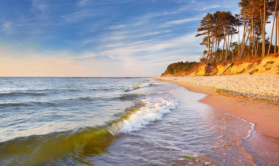 Landscape Photograph - Baltic Sea Landscape, Pomerania, Poland #1 by Jan Wlodarczyk