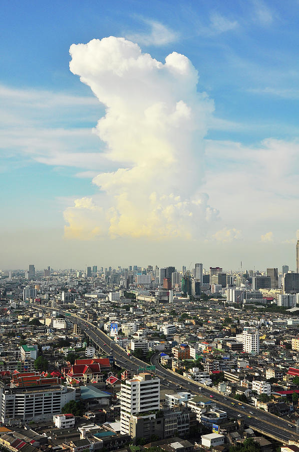 Bangkok City #1 Photograph by Nutexzles