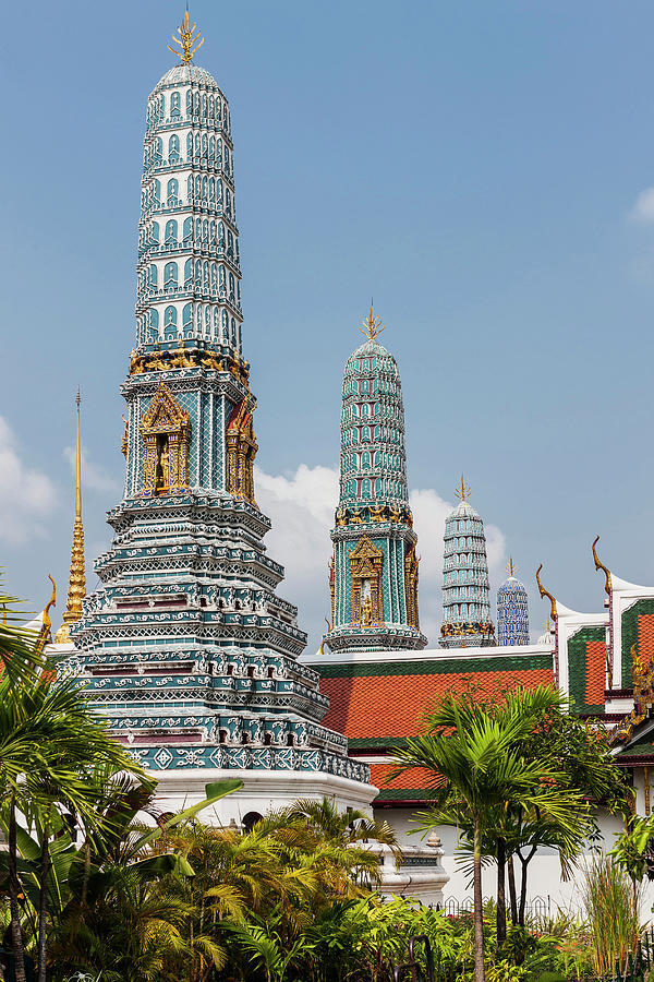 Bangkok, Grand Palace Complex #1 Digital Art by Massimo Borchi