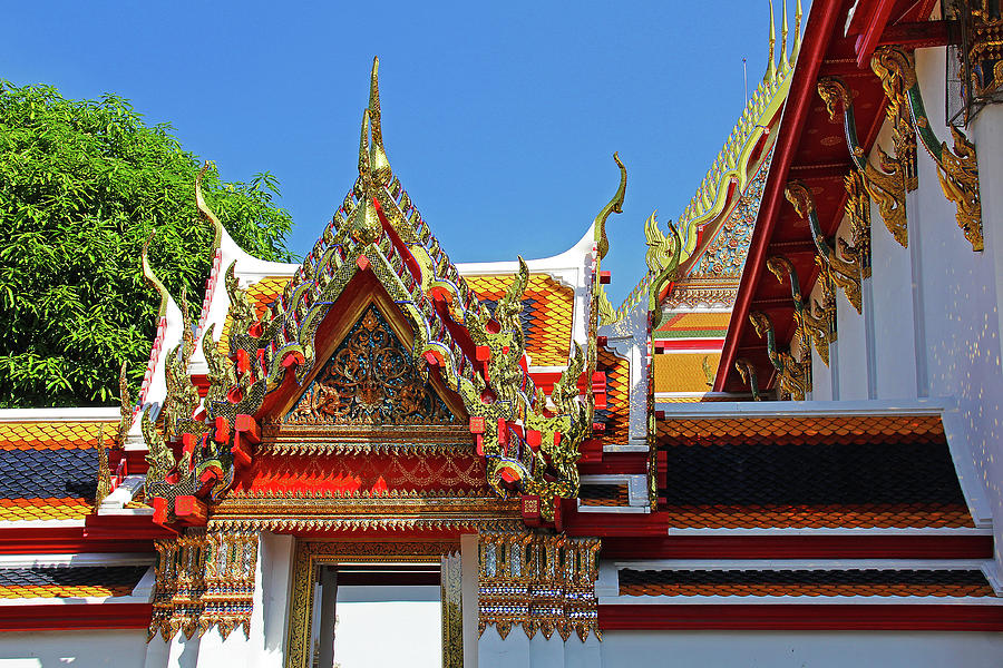 Bangkok, Thailand - Wat Phra Kaew - Temple of the Emerald Buddha #1 Photograph by Richard Krebs