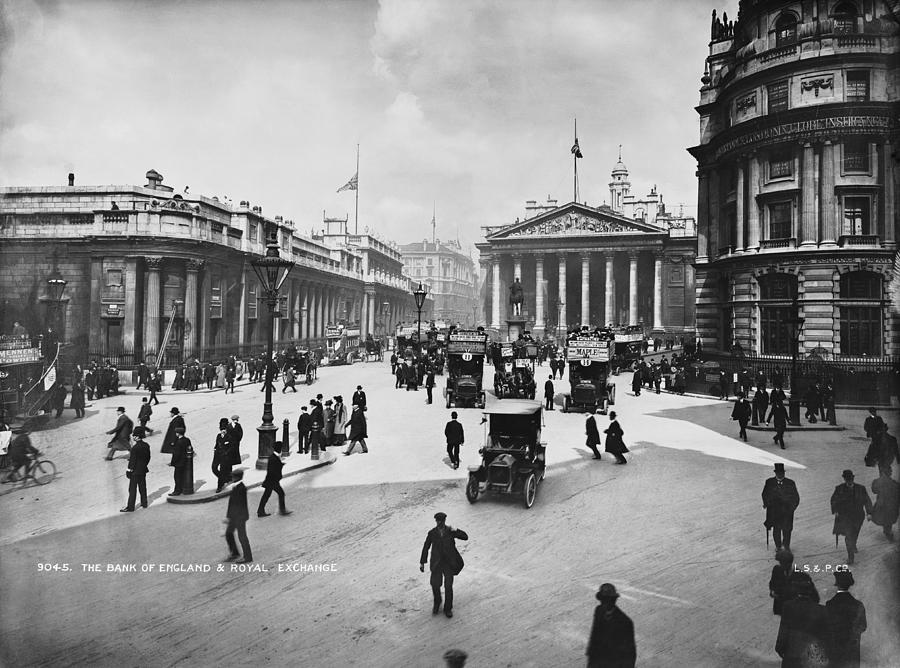 Bank Of England #1 Photograph by London Stereoscopic Company