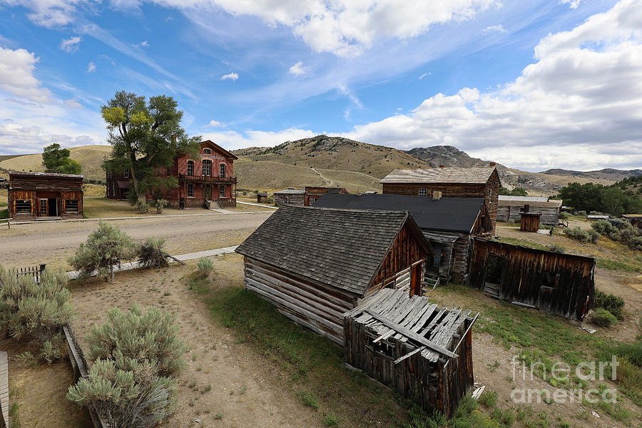 Bannack Ghost Town #1 Photograph by Edward Fielding