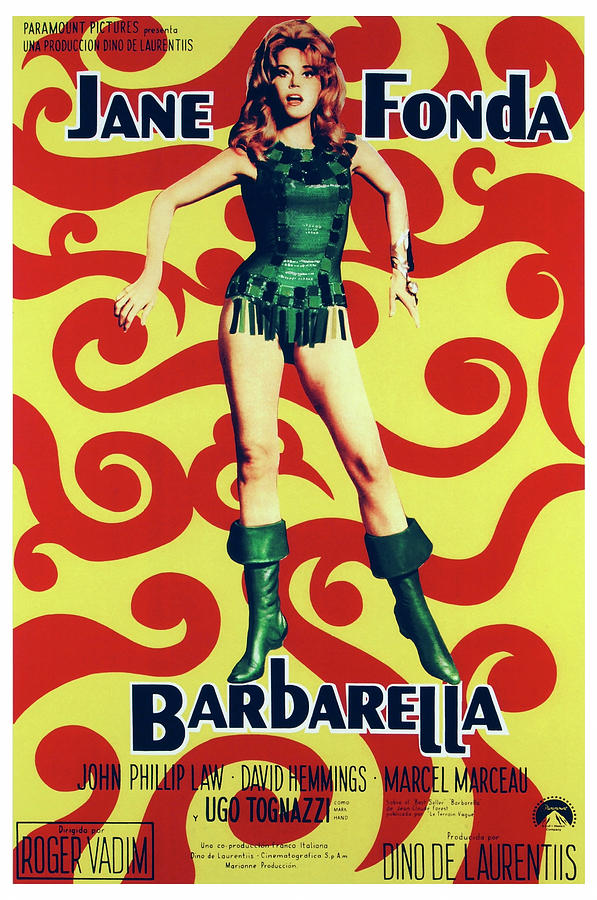 Jane Fonda Photograph - Barbarella #1 by Globe Photos