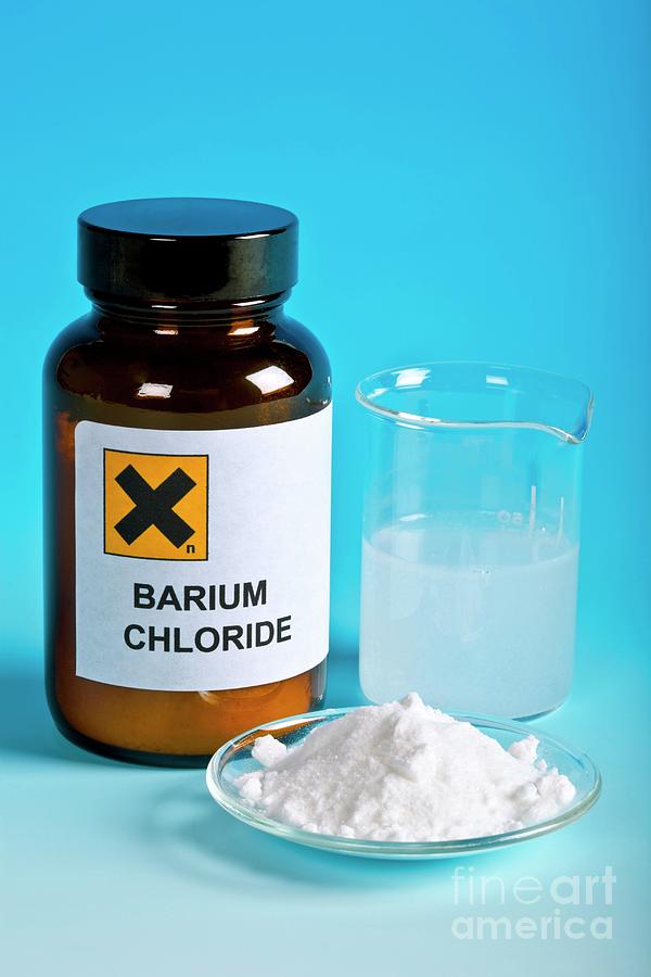 Barium Chloride #1 Photograph by Martyn F. Chillmaid/science Photo Library