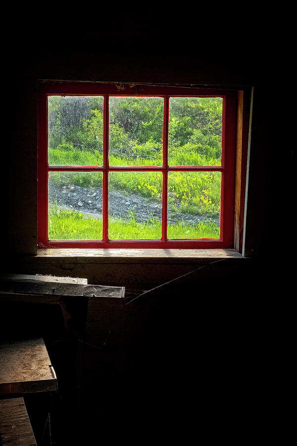 Barn Window #1 Photograph by Tom Singleton