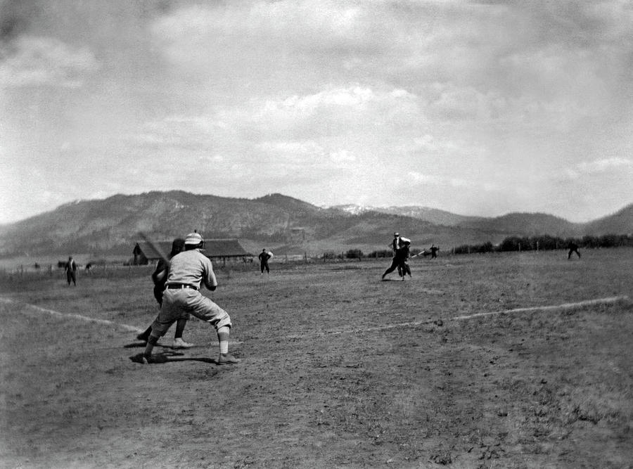Baseball Game #1 Photograph by Underwood Archives