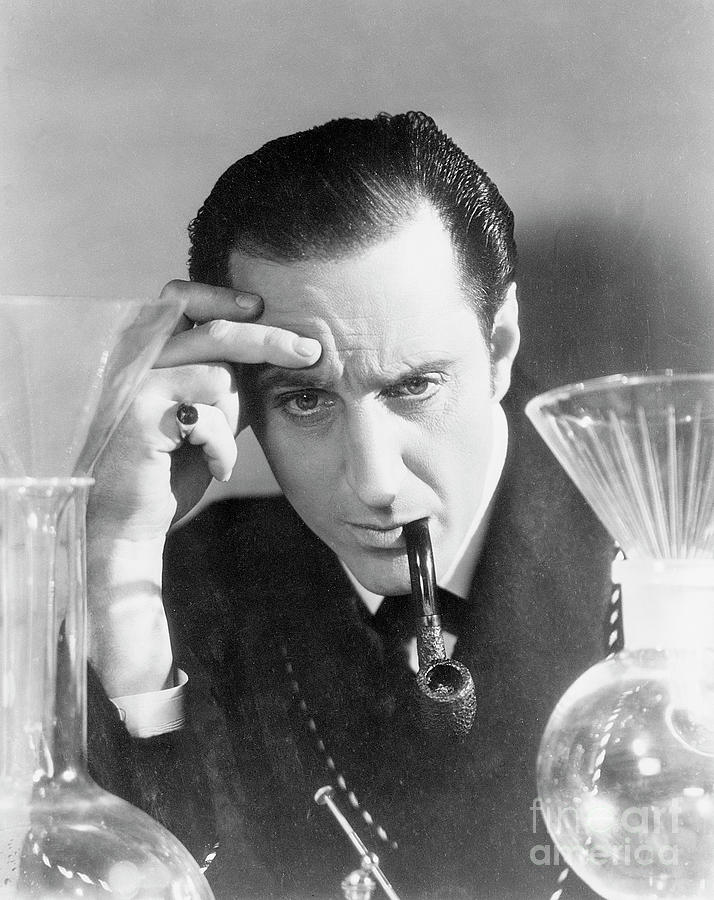 Basil Rathbone As Sherlock Holmes #1 Photograph by Bettmann