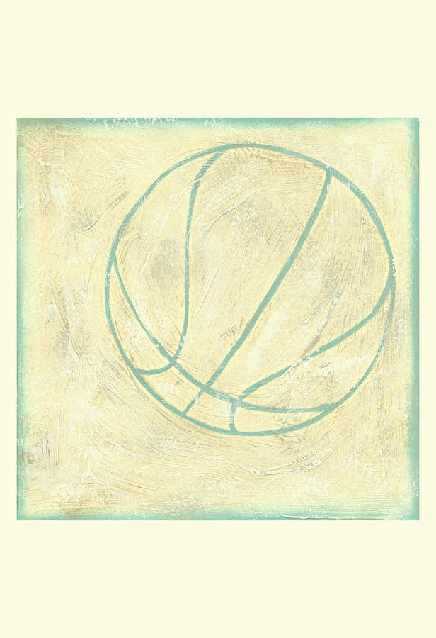 Sports Painting - Basketball Rules #1 by Chariklia Zarris