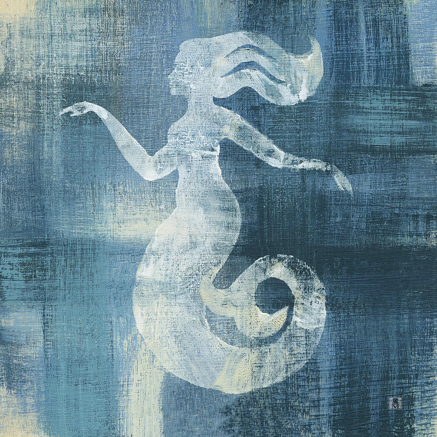 Mermaid Painting - Batik Seas Iv #1 by Studio Mousseau