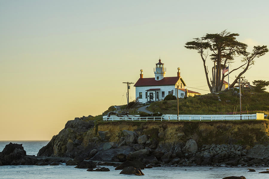 Battery Point Lighthouse 1 Photograph by Donald Pash
