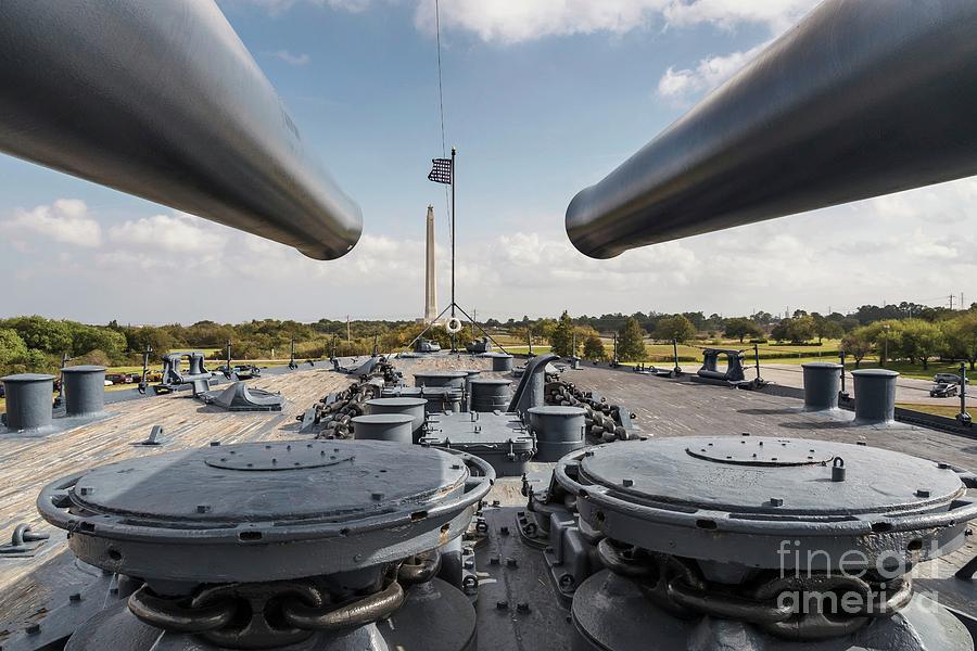 Houston Photograph - Battleship Texas #1 by Jim West/science Photo Library