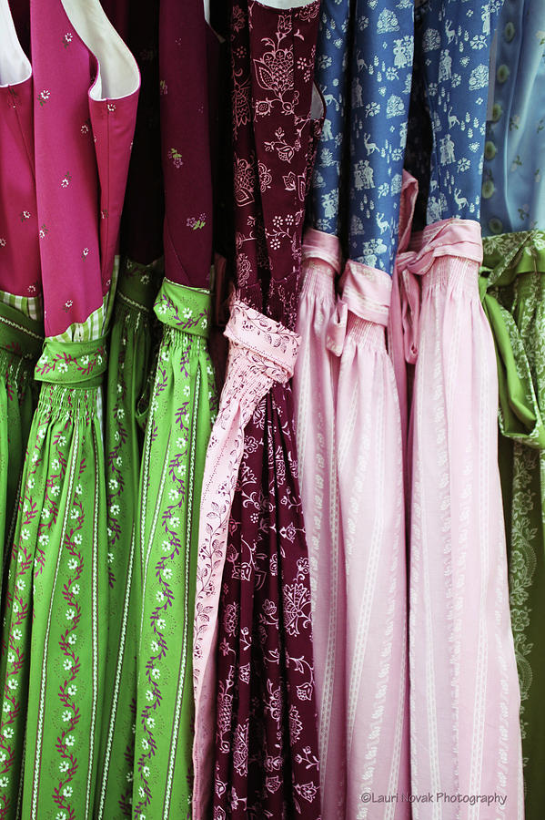 Bavarian Dresses #1 Photograph by Lauri Novak
