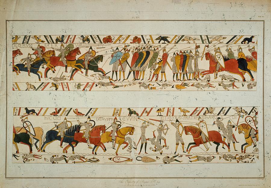 Bayeux Tapestry #1 Photograph by Hulton Archive