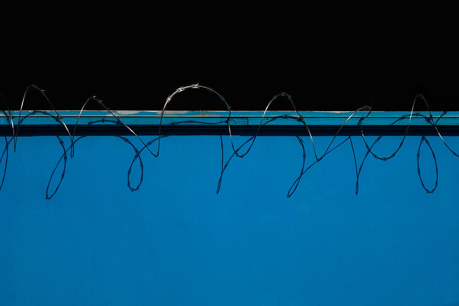 Minimalism Photograph - Be Careful #1 by Rolf Endermann