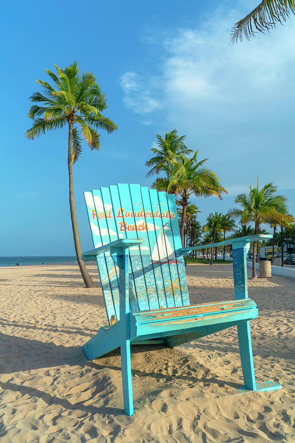 Beach, Fort Lauderdale, Florida #1 Digital Art by Laura Zeid
