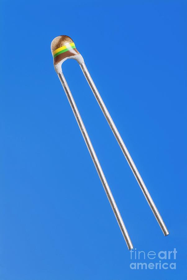 Bead Thermistor #1 Photograph by Martyn F. Chillmaid/science Photo ...