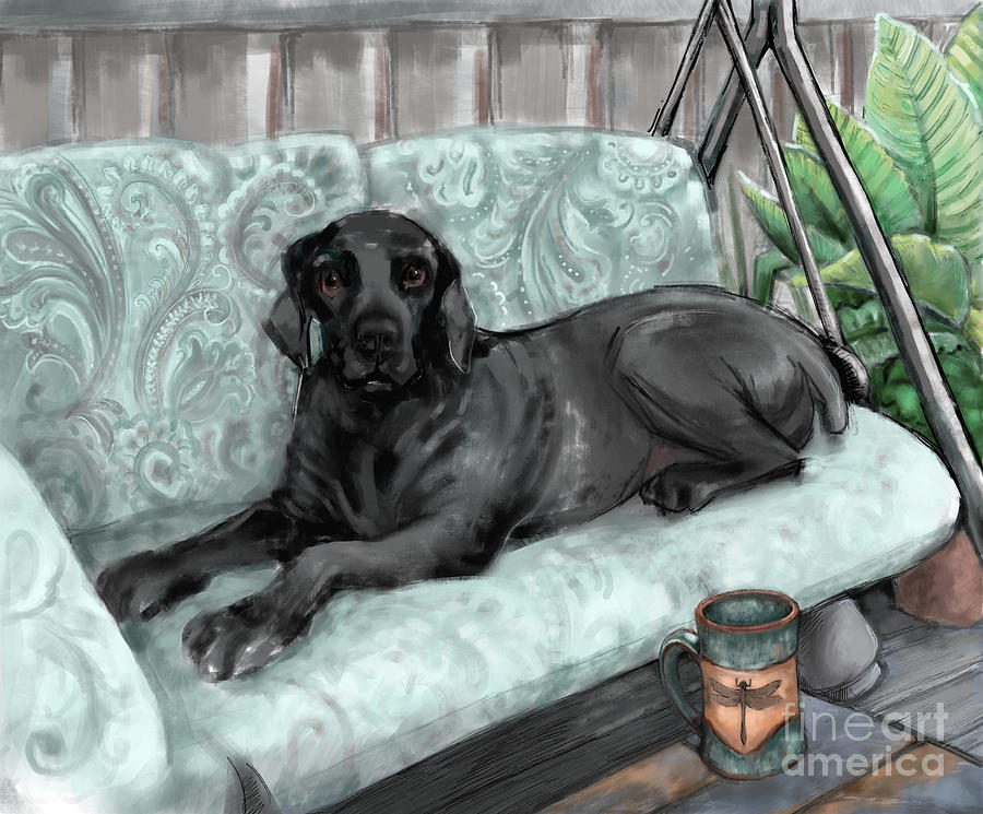 Bear in Summer by Lora Serra Bear in Summer by Lora Serra