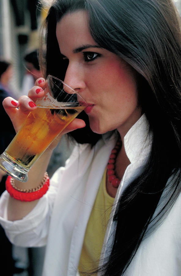 Beautiful Beer Drinker by Carl Purcell Beautiful Beer Drinker by Carl Purcell
