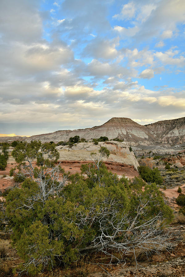 Beautiful Clouds over East Entrance of Colorado National Monument #1 Photograph by Ray Mathis