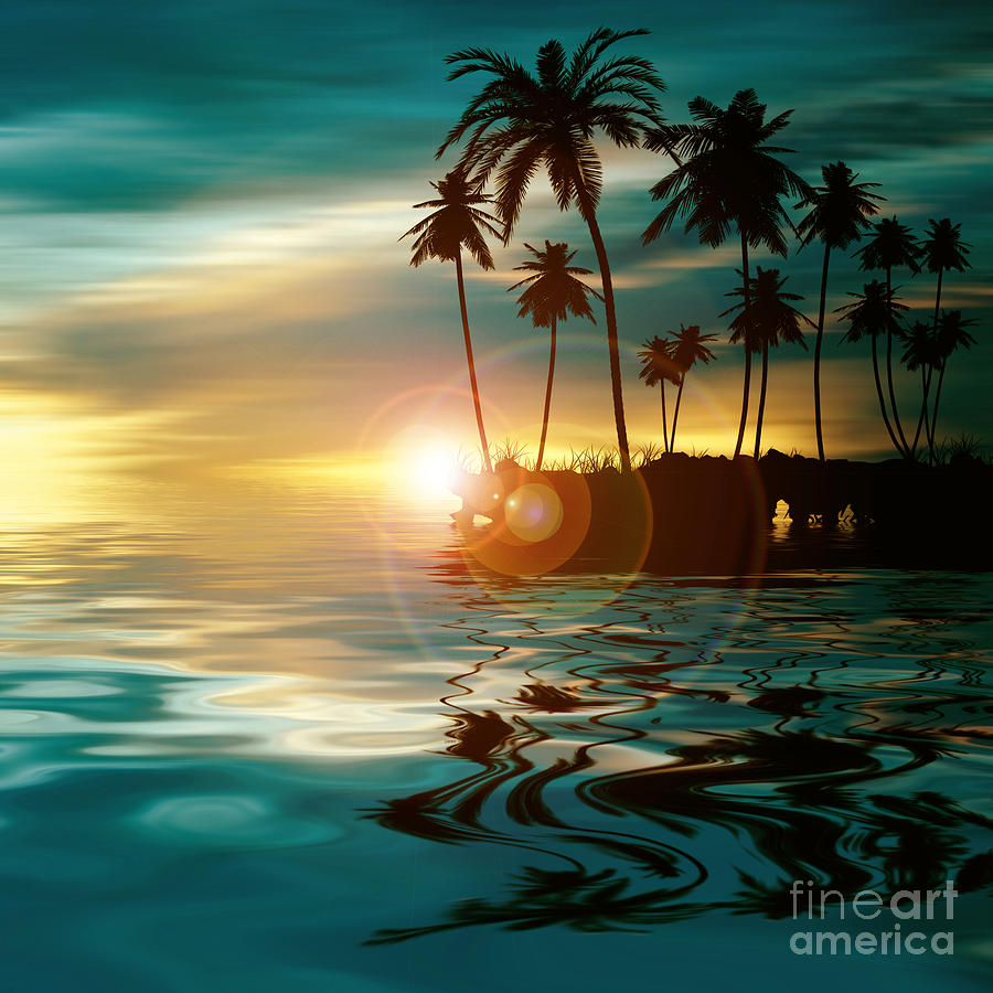 Beauty Digital Art - Beautiful Colorful Natural Landscape by Eva Bidiuk Beauty Digital Art - Beautiful Colorful Natural Landscape by Eva Bidiuk