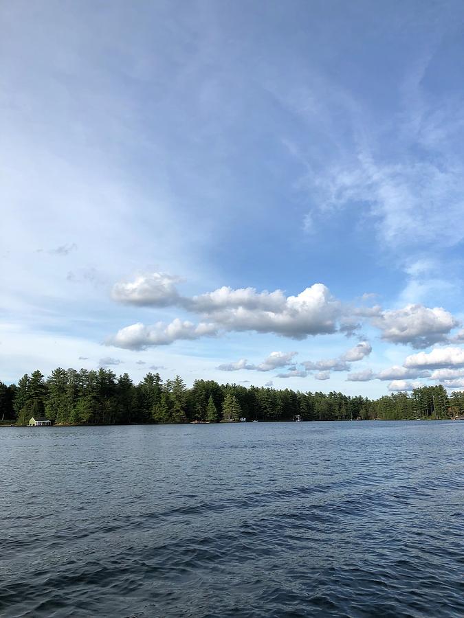 Beautiful day on the lake Photograph by Freddy Alsante - Fine Art America