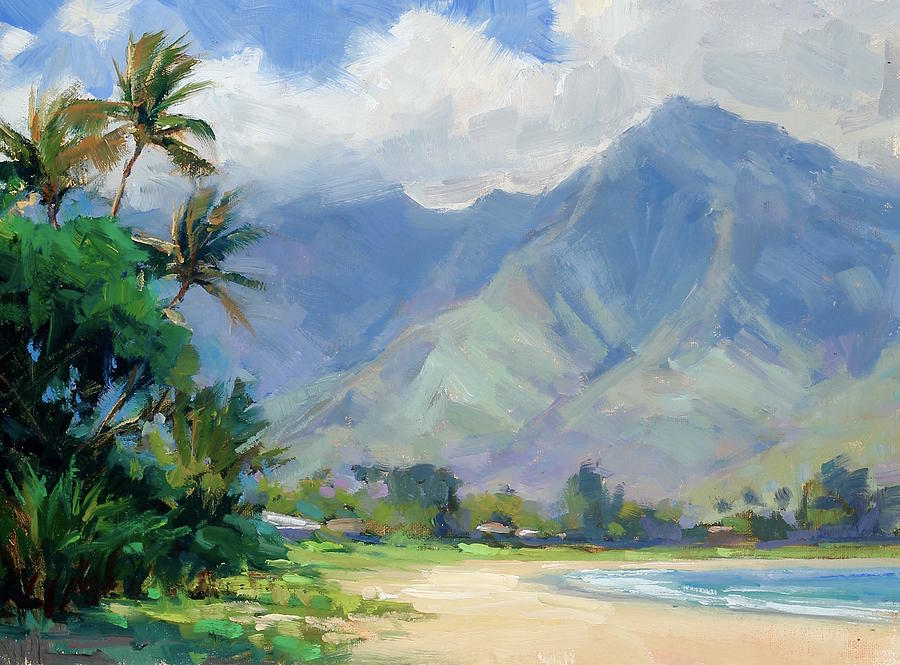 Beautiful Hanalei Painting by Jenifer Prince