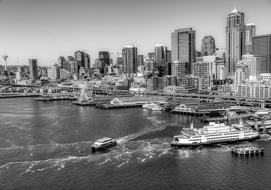 Beautiful Seattle Waterfront #1 Photograph by Mountain Dreams