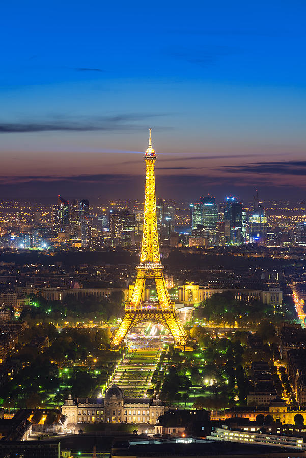 Beautiful View Eiffel Tower #1 Photograph by Prasit Rodphan - Fine Art ...