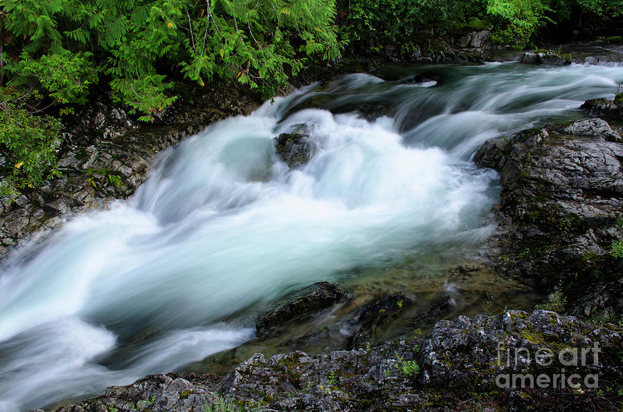 Nature Photograph - Beauty Of Flowing Water 3 by Bob Christopher