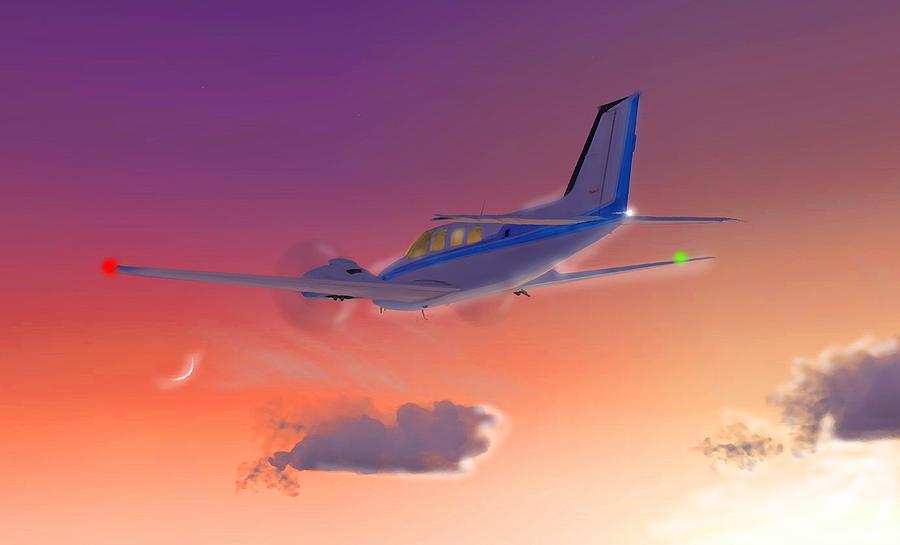 Beechcraft Baron 58 4 - Inventions by Marcello Cicchini Beechcraft Baron 58 4 - Inventions by Marcello Cicchini