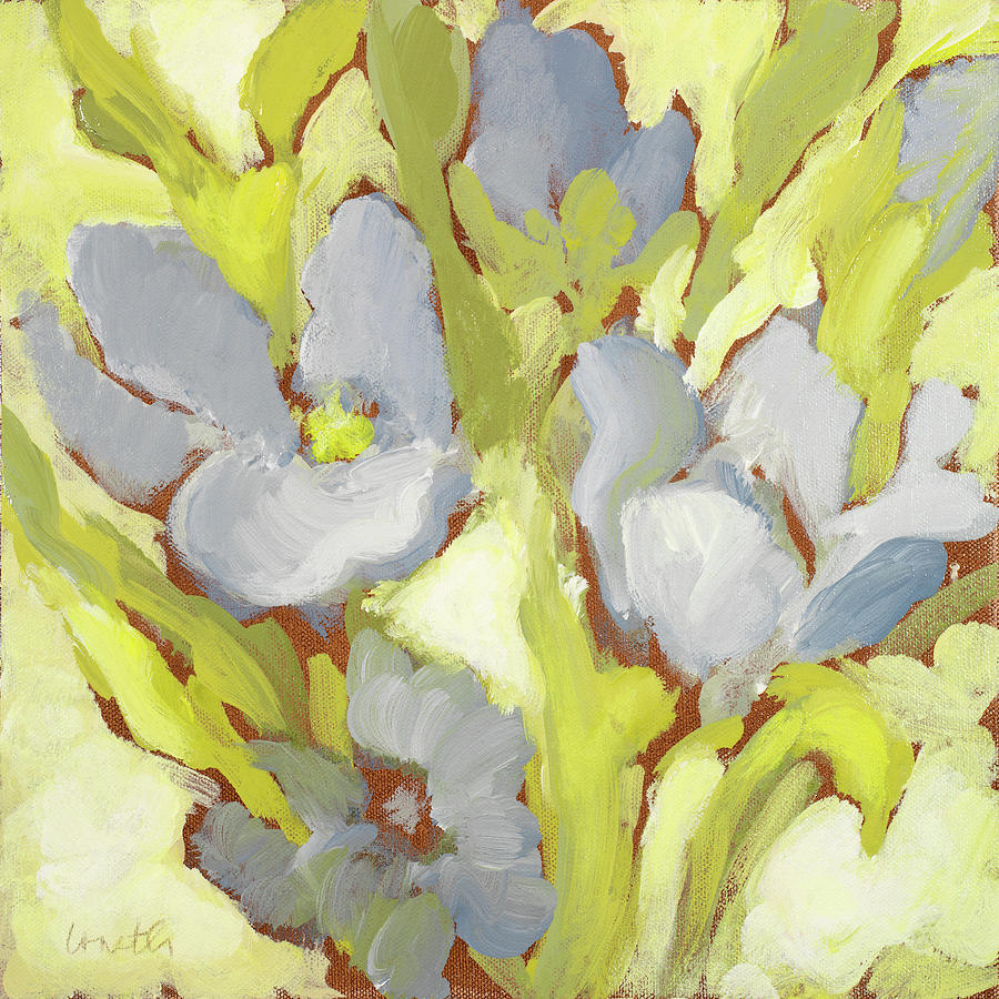 Begonia Painting - Begonia Bleu II #1 by Lanie Loreth