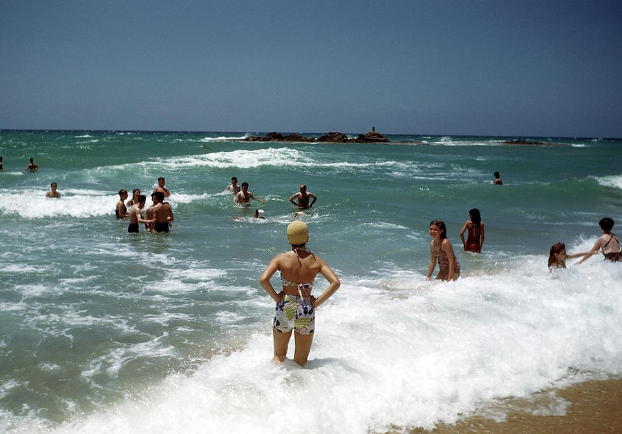 Beirut Beach Lebanon #1 Photograph by Michael Ochs Archives