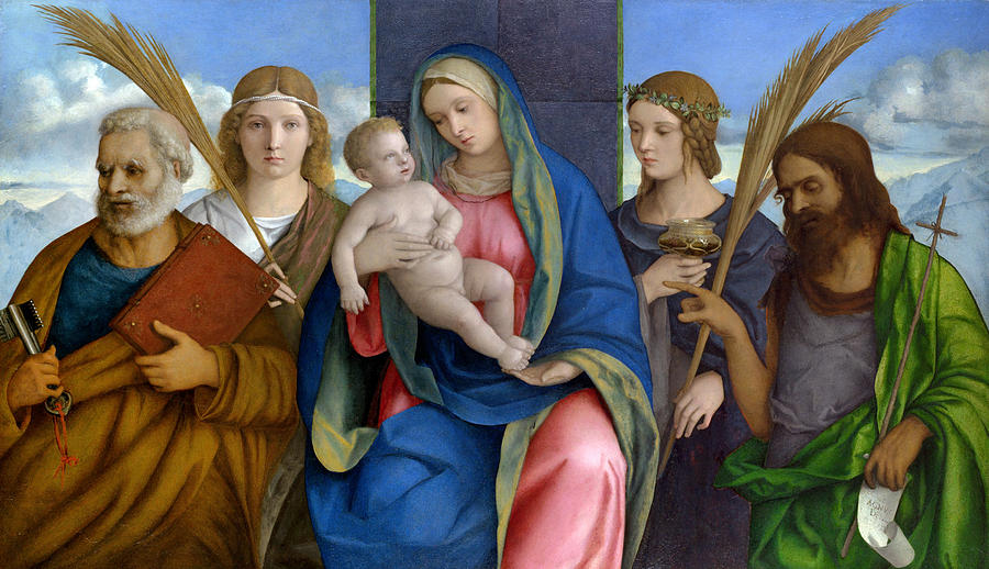 Bellini Madonna And Child Painting By Giovanni Bellini