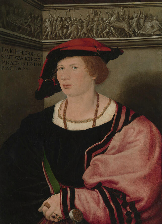 Benedikt von Hertenstein  #1 Painting by Hans Holbein the Younger