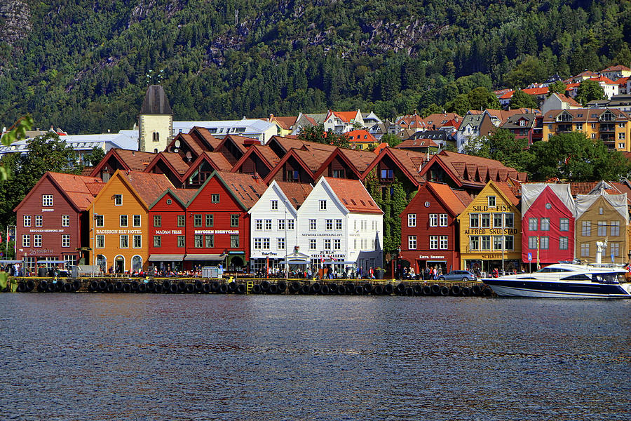Bergen Norway #1 Photograph by Paul James Bannerman