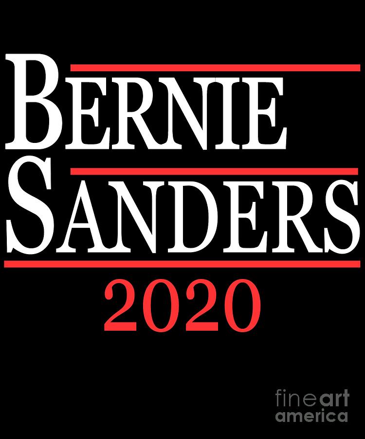 Bernie Sanders 2020 #1 Digital Art by Flippin Sweet Gear