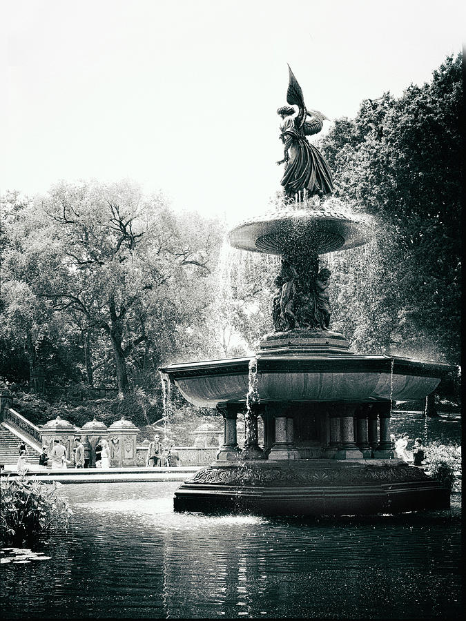 Central Park Photograph - Bethesda Fountain #1 by Jessica Jenney