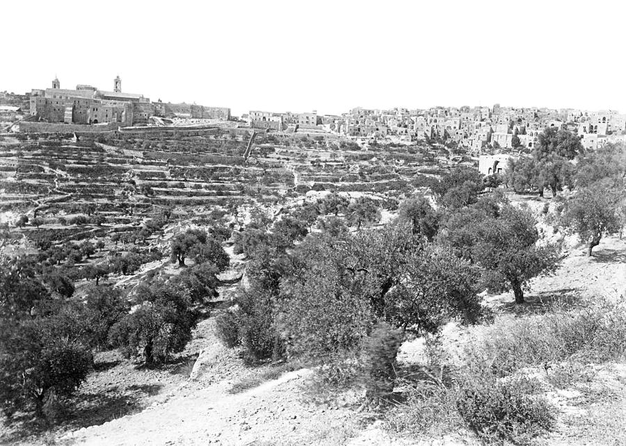 Bethlehem 1886 #1 Photograph by Munir Alawi