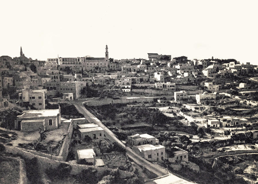 Bethlehem 1950 #1 Photograph by Munir Alawi